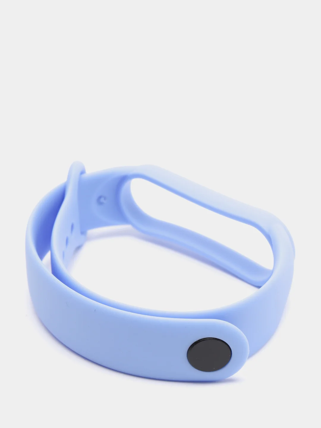 Голубой силиконовый ремешок для фитнес-браслетов Xiaomi Mi Band 5 / 6