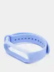Голубой силиконовый ремешок для фитнес-браслетов Xiaomi Mi Band 5 / 6