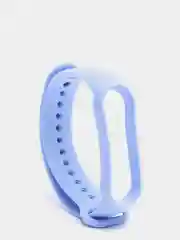 Голубой силиконовый ремешок для фитнес-браслетов Xiaomi Mi Band 5 / 6