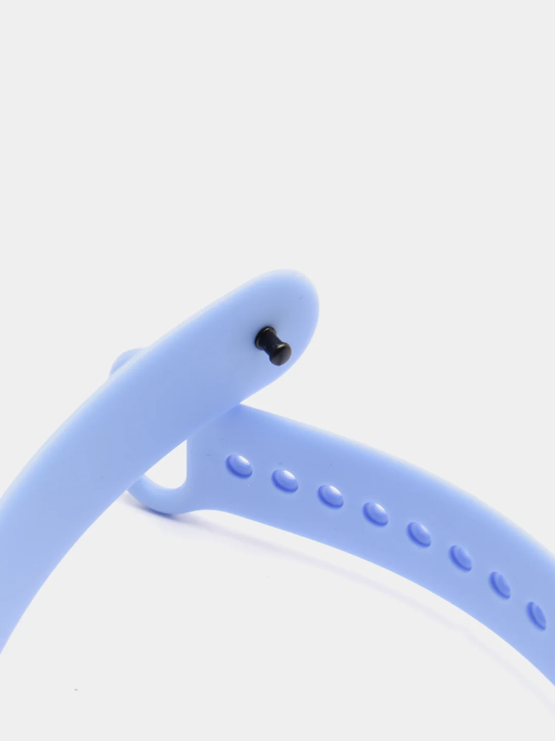 Голубой силиконовый ремешок для фитнес-браслетов Xiaomi Mi Band 5 / 6