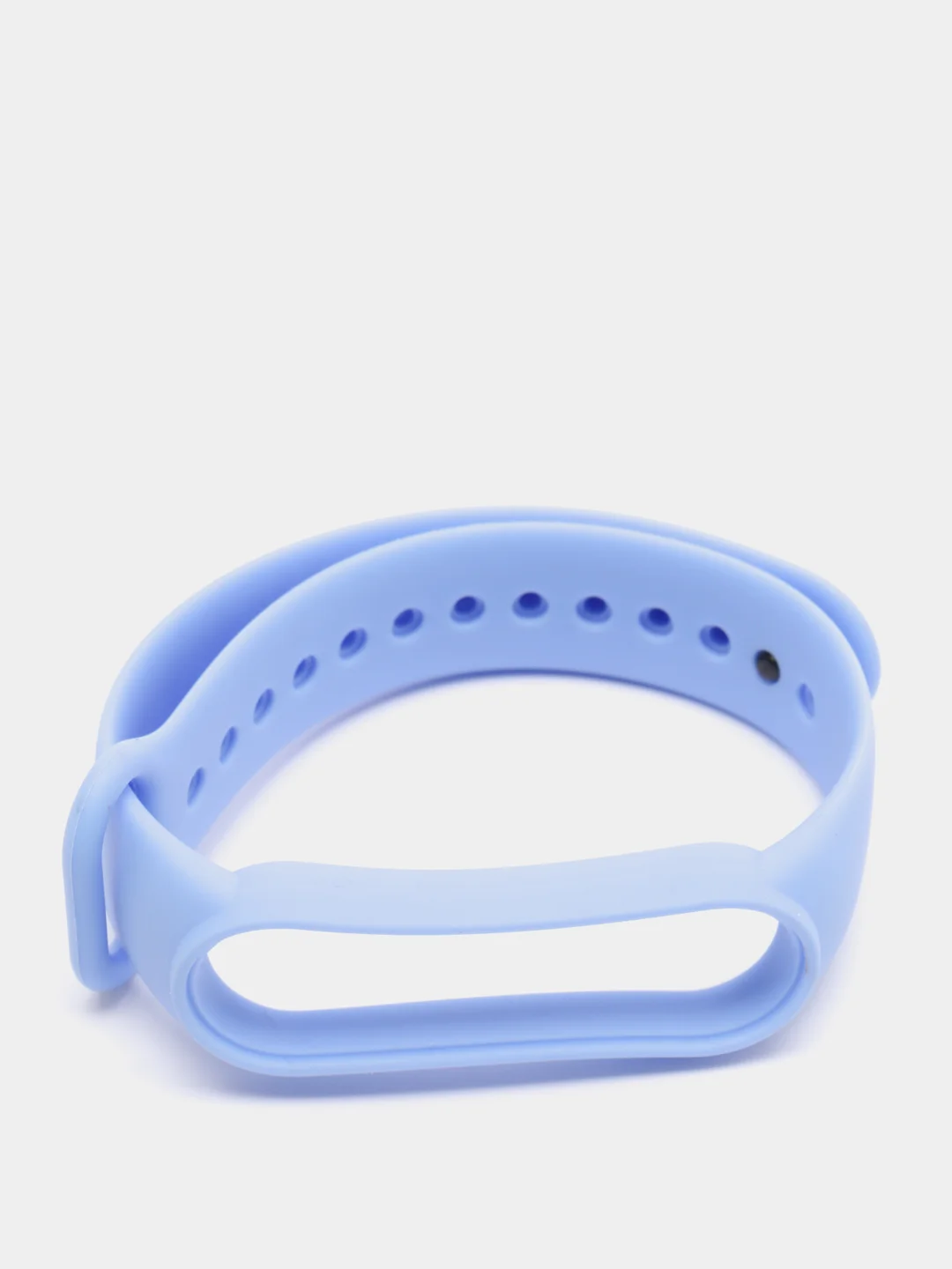Голубой силиконовый ремешок для фитнес-браслетов Xiaomi Mi Band 5 / 6