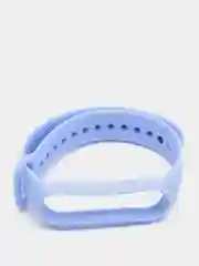 Голубой силиконовый ремешок для фитнес-браслетов Xiaomi Mi Band 5 / 6