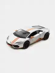 Серый металлик машинка металлическая инерционная/Lamborghini Huracan LP610-4 Avio KT5401D 1:38 /Kinsmart/
