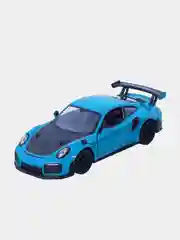 Лазурный машинка металлическая инерционная/Porsche 911 GT2 RS KT5408D 1:36 /Kinsmart/