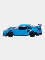 Лазурный машинка металлическая инерционная/Porsche 911 GT2 RS KT5408D 1:36 /Kinsmart/