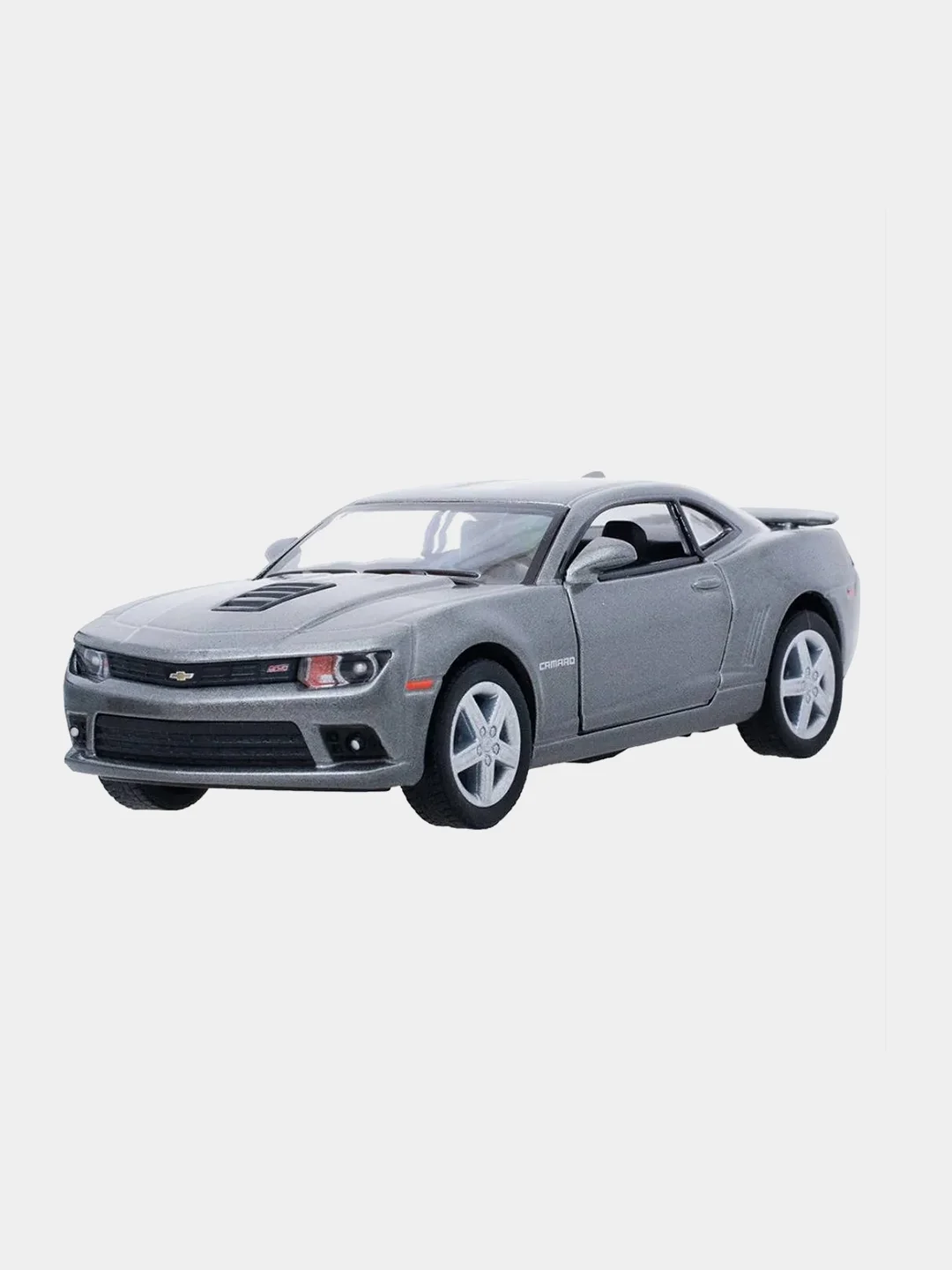 Тёмно-серый машинка металлическая инерционная/2014 Chevrolet Camaro KT5383D 1:38 /Kinsmart/