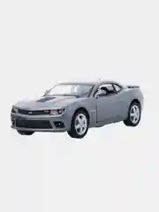 Тёмно-серый машинка металлическая инерционная/2014 Chevrolet Camaro KT5383D 1:38 /Kinsmart/