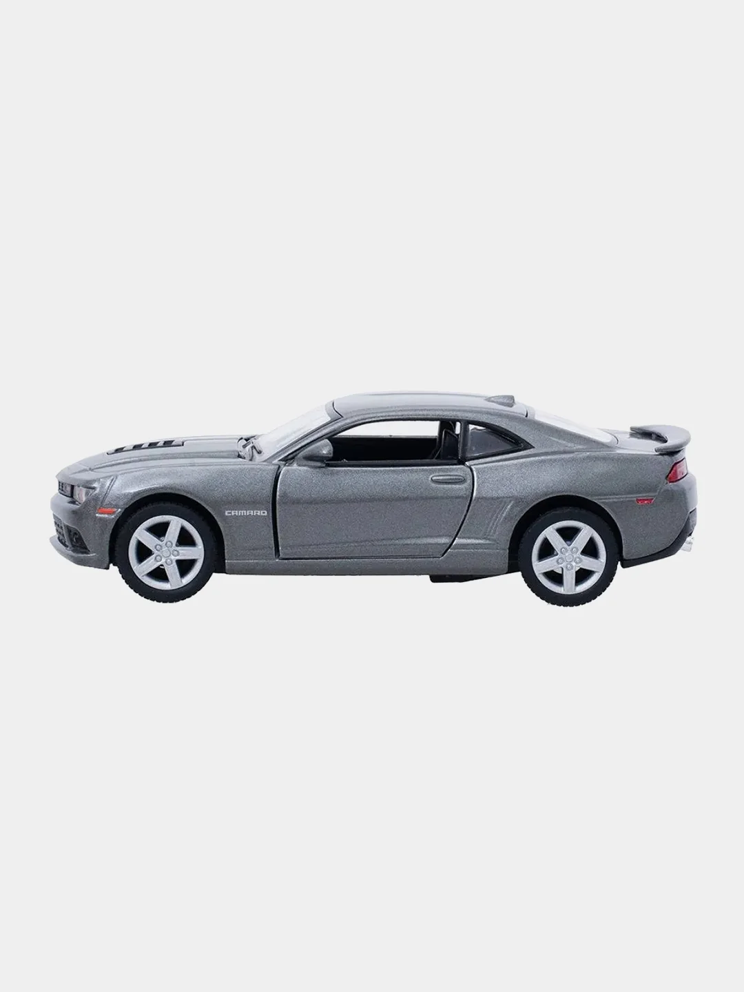 Тёмно-серый машинка металлическая инерционная/2014 Chevrolet Camaro KT5383D 1:38 /Kinsmart/