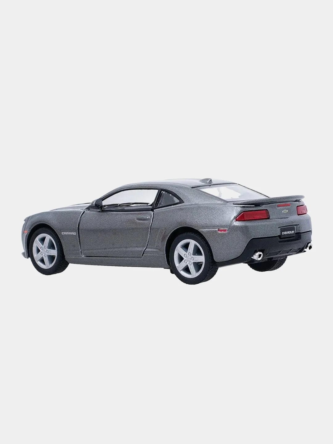 Тёмно-серый машинка металлическая инерционная/2014 Chevrolet Camaro KT5383D 1:38 /Kinsmart/