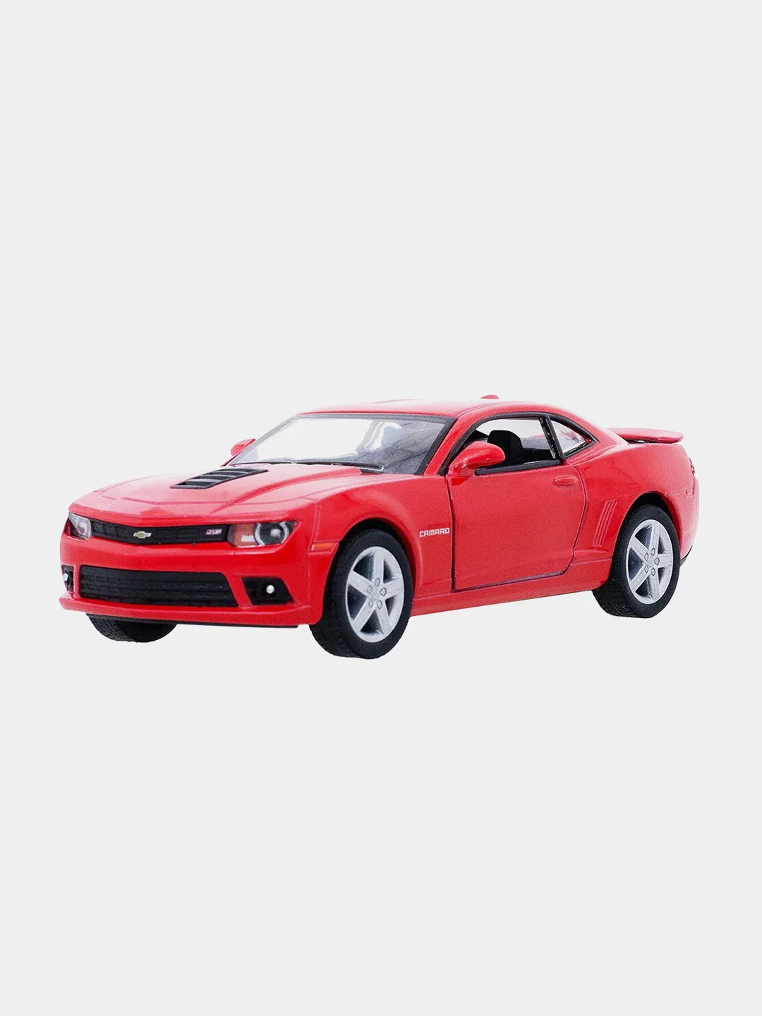 Красный машинка металлическая инерционная/2014 Chevrolet Camaro KT5383D 1:38 /Kinsmart/