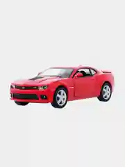 Красный машинка металлическая инерционная/2014 Chevrolet Camaro KT5383D 1:38 /Kinsmart/