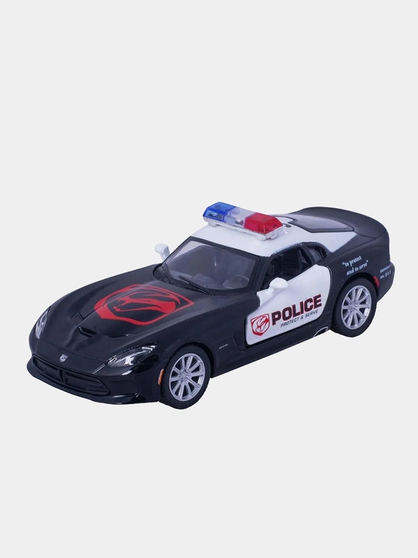 Машинка металлическая инерционная/2013 SRT Viper GTS (Police) KT5363 1:36 /Kinsmart/