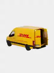 Машинка металлическая инерционная/Mercedes-Benz Sprinter DHL Edition/Kinsmart KT5426