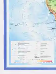 Интерактивная карта Мира физическая, 60 x 40 см, 1:49 млн
