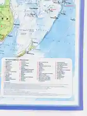Интерактивная карта Мира физическая, 60 x 40 см, 1:49 млн
