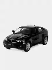 Черный машинка металлическая инерционная/BMW X6 KT5336D 1:38 /Kinsmart/