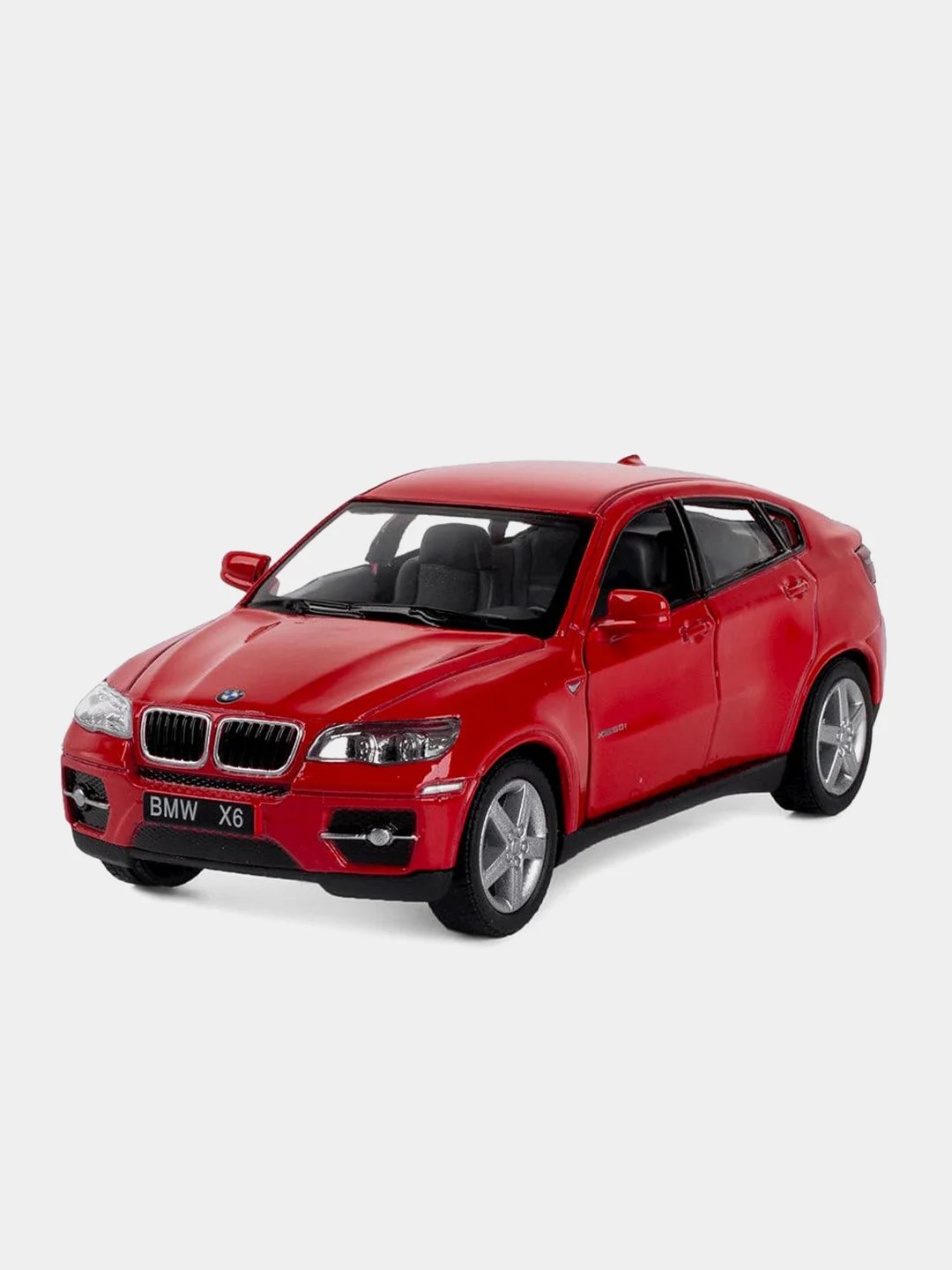 Красный машинка металлическая инерционная/BMW X6 KT5336D 1:38 /Kinsmart/
