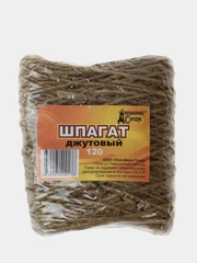 Шпагат джутовый 120 м, веревка, подвязка