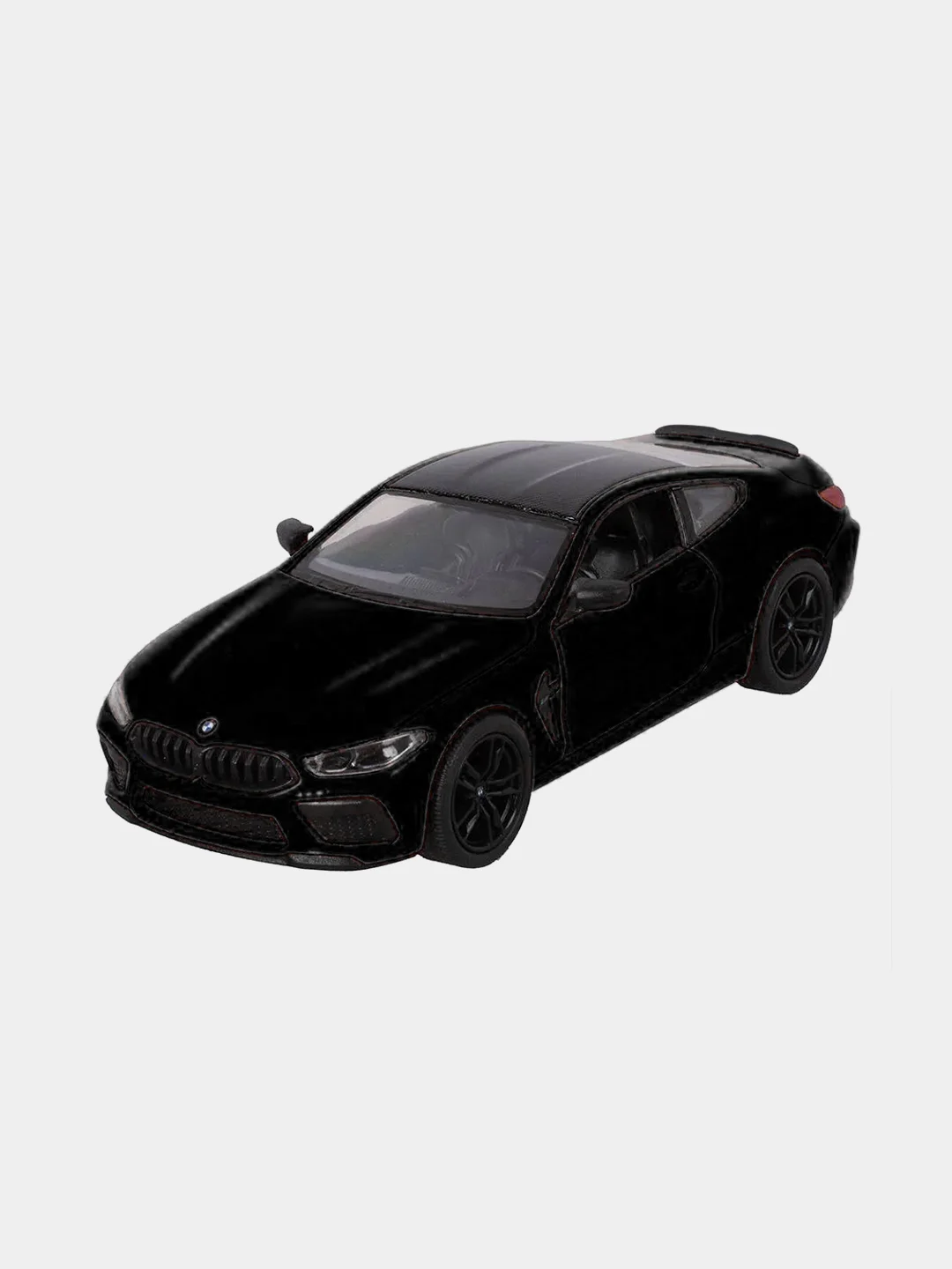 Черный машинка металлическая инерционная/BMW M8 Competition Coupe/Kinsmart KT5425