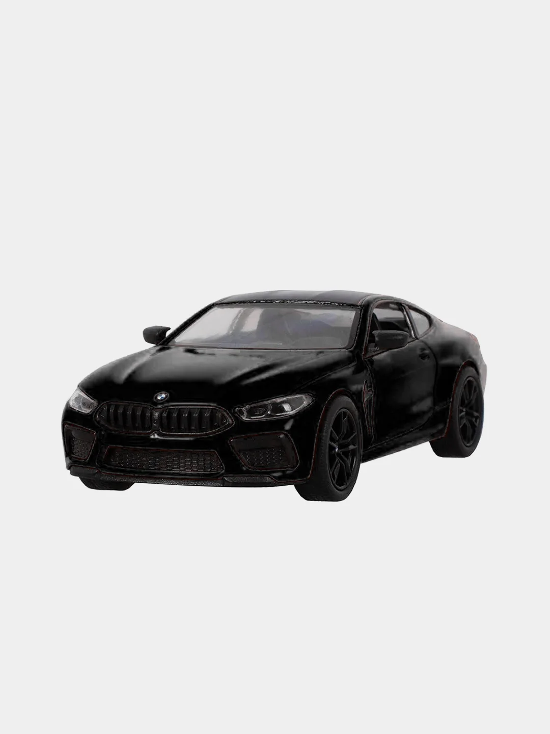 Черный машинка металлическая инерционная/BMW M8 Competition Coupe/Kinsmart KT5425