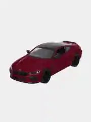 Бордовый машинка металлическая инерционная/BMW M8 Competition Coupe/Kinsmart KT5425