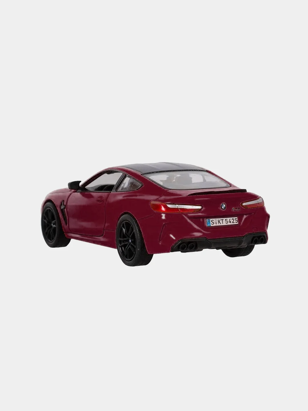 Бордовый машинка металлическая инерционная/BMW M8 Competition Coupe/Kinsmart KT5425