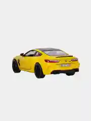 Желтый машинка металлическая инерционная/BMW M8 Competition Coupe/Kinsmart KT5425