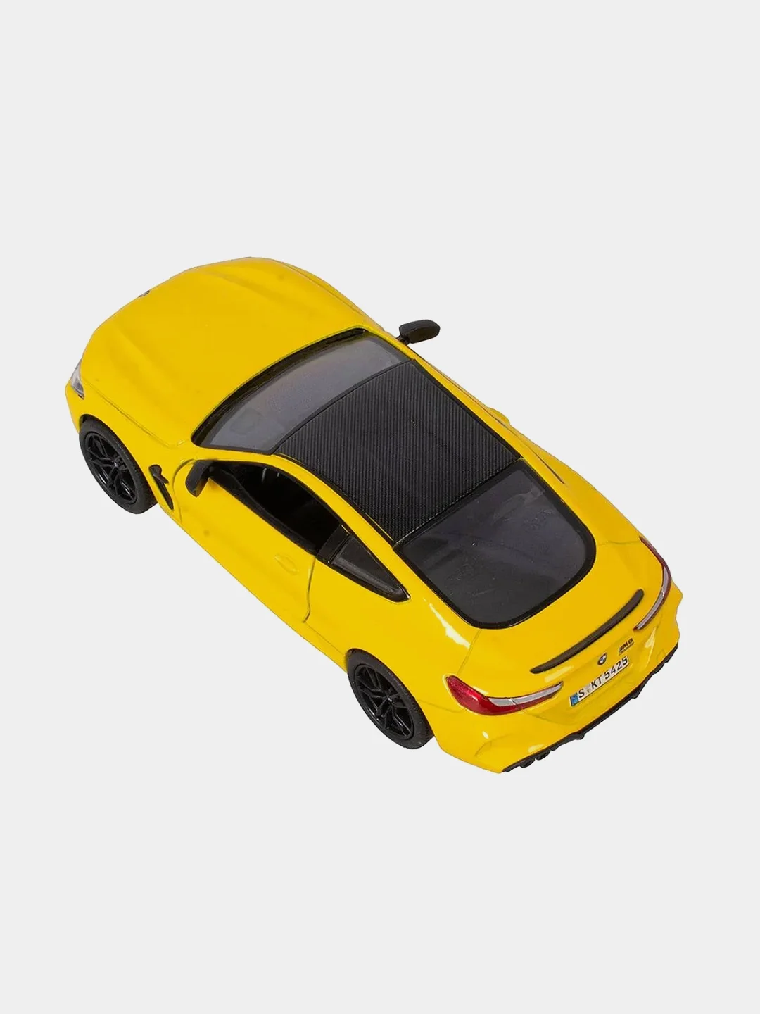 Желтый машинка металлическая инерционная/BMW M8 Competition Coupe/Kinsmart KT5425