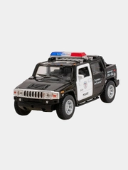Машинка металлическая инерционная/Hummer H2 (Police) KT5097 1:40 /Kinsmart/