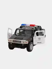 Машинка металлическая инерционная/Hummer H2 (Police) KT5097 1:40 /Kinsmart/