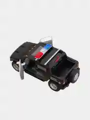Машинка металлическая инерционная/Hummer H2 (Police) KT5097 1:40 /Kinsmart/