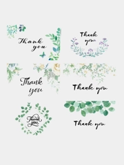 Набор открыток "Thank you", 6 штук в наборе