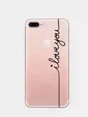 Белый чехол силиконовый c надписями для iPhone 11, pro, XR, X / XS, 7/8, 6/6S, 5 SE