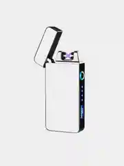Серебряный usb Электрическая импульсная дуговая зажигалка