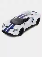 Белый машинка металлическая инерционная/2017 Ford GT KT5391DF 1:38 /Kinsmart/
