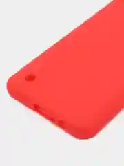 Красный чехол для Realme C21 силиконовый матовый, цветной