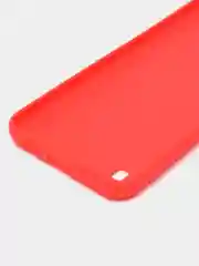 Красный чехол для Realme C21 силиконовый матовый, цветной
