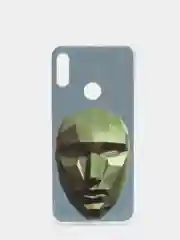 Хаки чехол Honor 8A / 8A Prime / Huawei Y6 2019 / Y6 Prime 2019 с рисунком Игра в кальмара