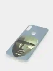 Фиолетовый чехол Honor 8A / 8A Prime / Huawei Y6 2019 / Y6 Prime 2019 с рисунком Игра в кальмара