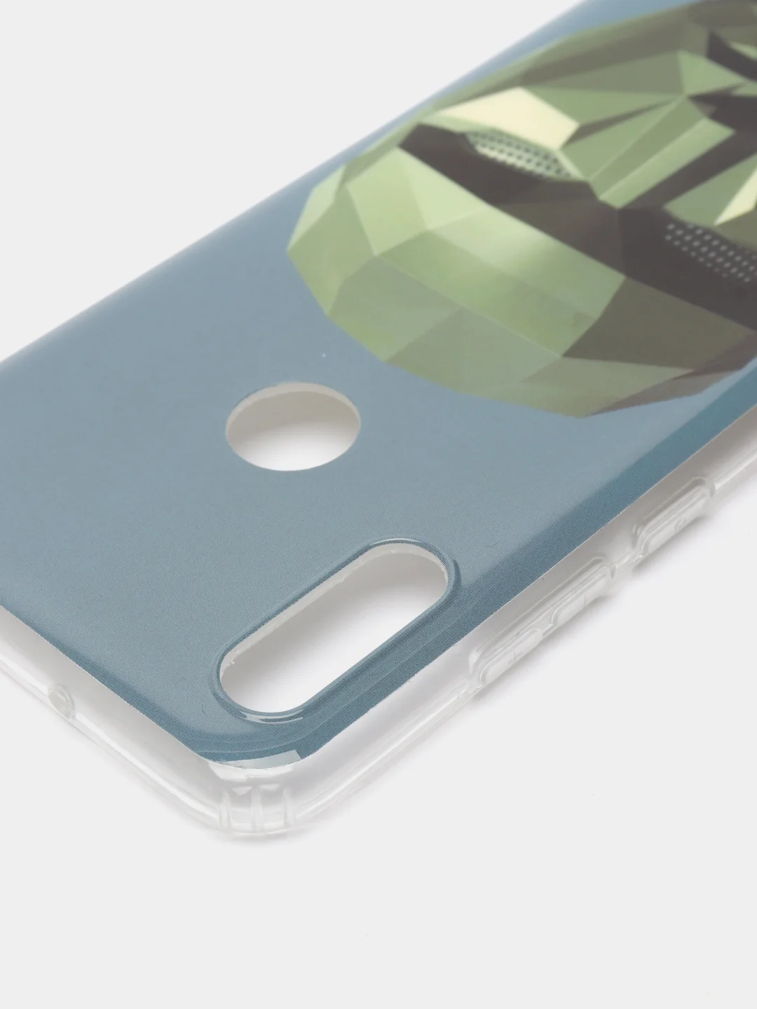 Фиолетовый чехол Honor 8A / 8A Prime / Huawei Y6 2019 / Y6 Prime 2019 с рисунком Игра в кальмара