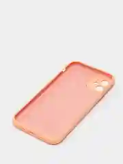 Кремовый чехол Silicone Case iPhone 11 с защитой камеры с бархатной подкладкой