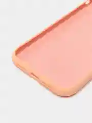 Кремовый чехол Silicone Case iPhone 11 с защитой камеры с бархатной подкладкой