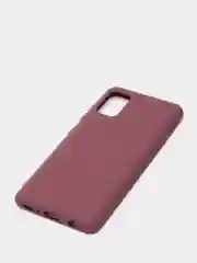 Пурпурный чехол Silicone Cover для Samsung Galaxy A41, Самсунг Галакси А41 силиконовый