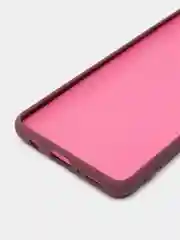 Пурпурный чехол Silicone Cover для Samsung Galaxy A41, Самсунг Галакси А41 силиконовый
