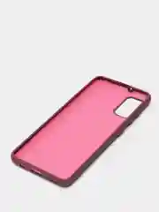 Пурпурный чехол Silicone Cover для Samsung Galaxy A41, Самсунг Галакси А41 силиконовый