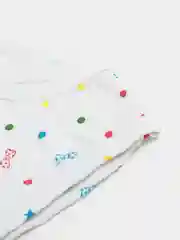 Конфетный комплект х/б белья для девочки, майка и трусы