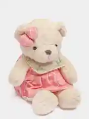 Коралловый меланж медведь мягкая игрушка, 40 см. Плюшевый медведь