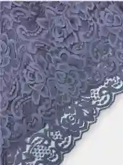 Фиолетовый трусы женские кружевные, хлопковые, большие размеры