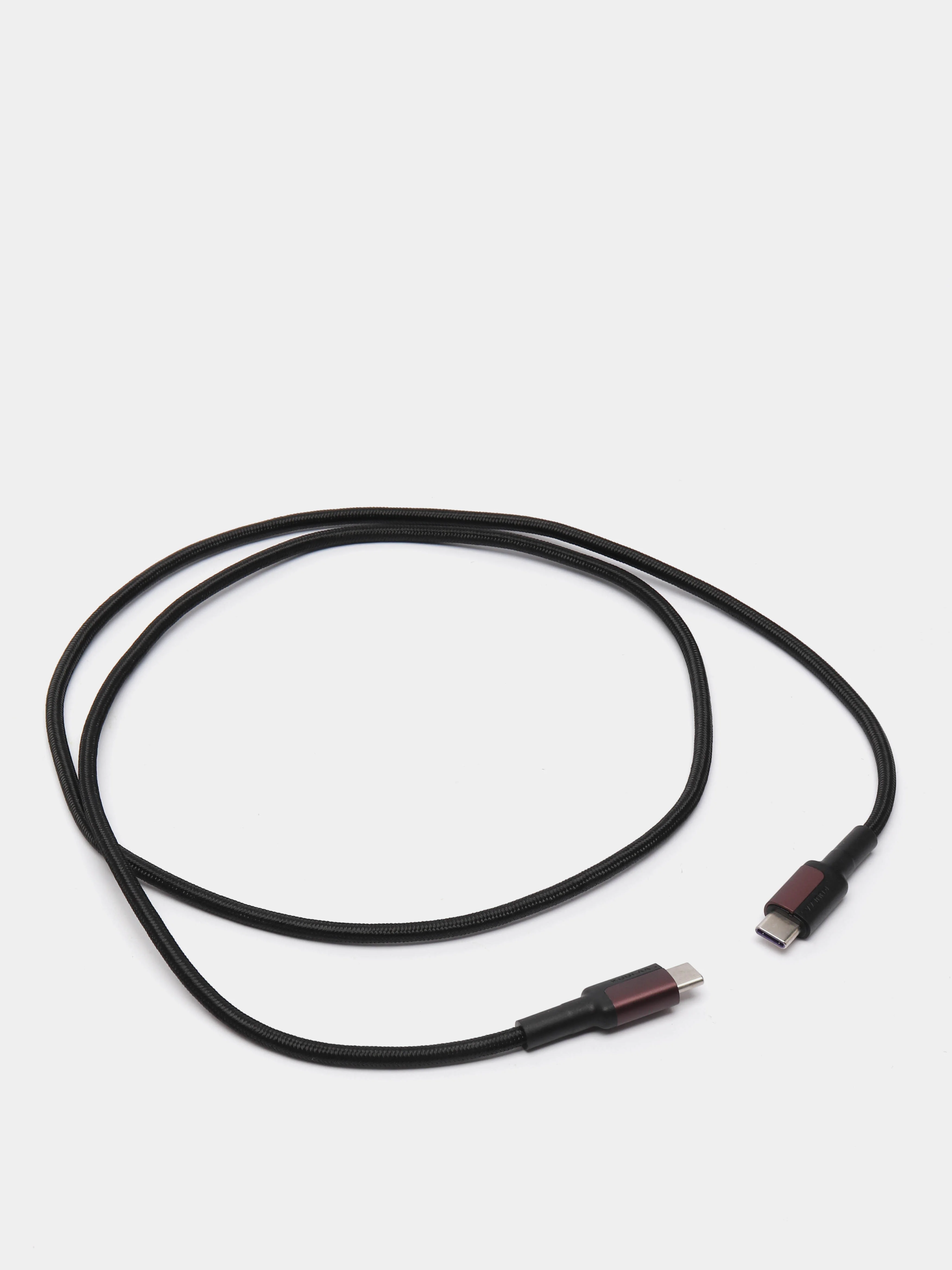 Красный кабель быстрой зарядки для ноутбуков Type-C=Type-C 60w QC4.0 /PD