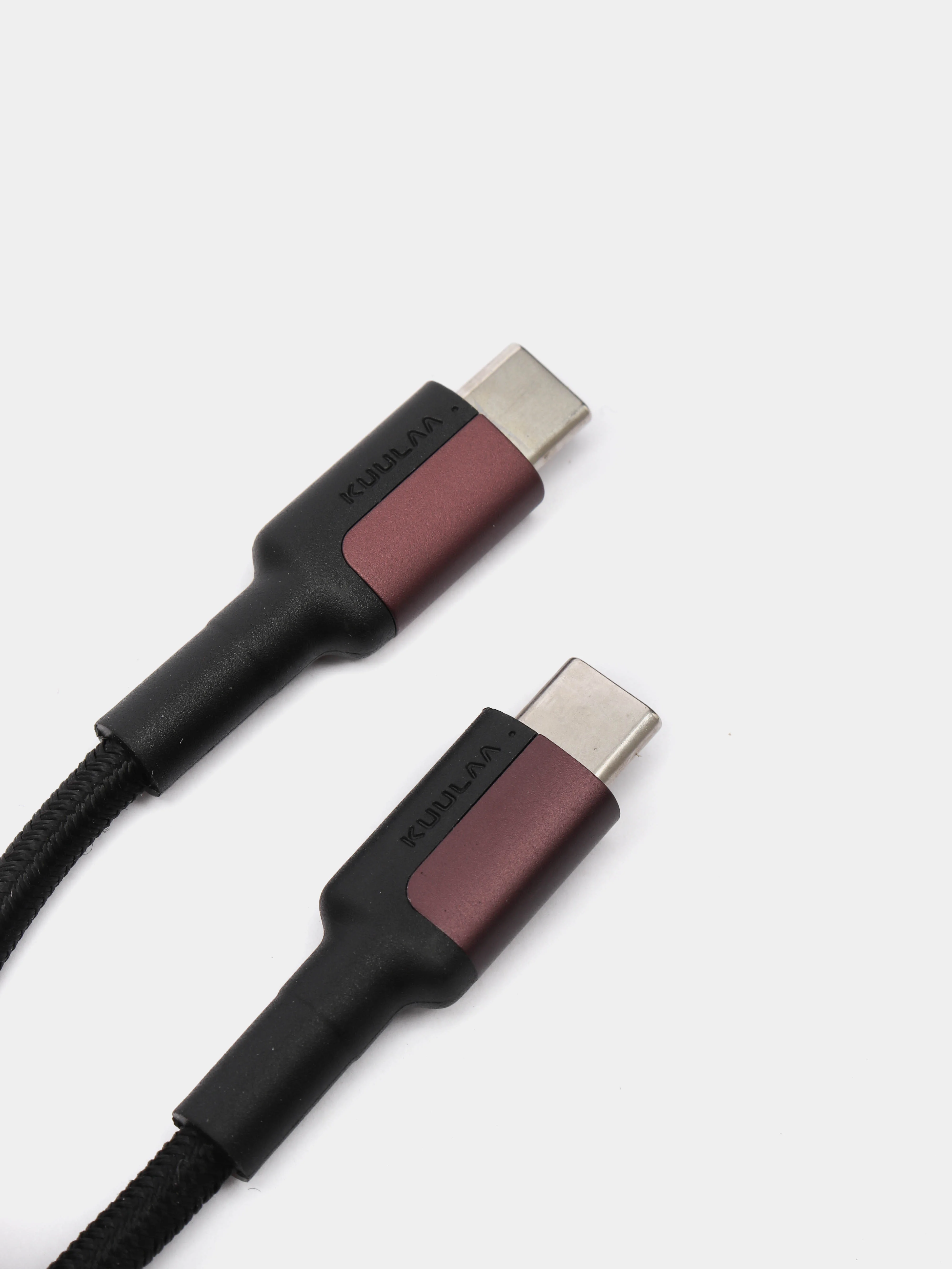 Красный кабель быстрой зарядки для ноутбуков Type-C=Type-C 60w QC4.0 /PD